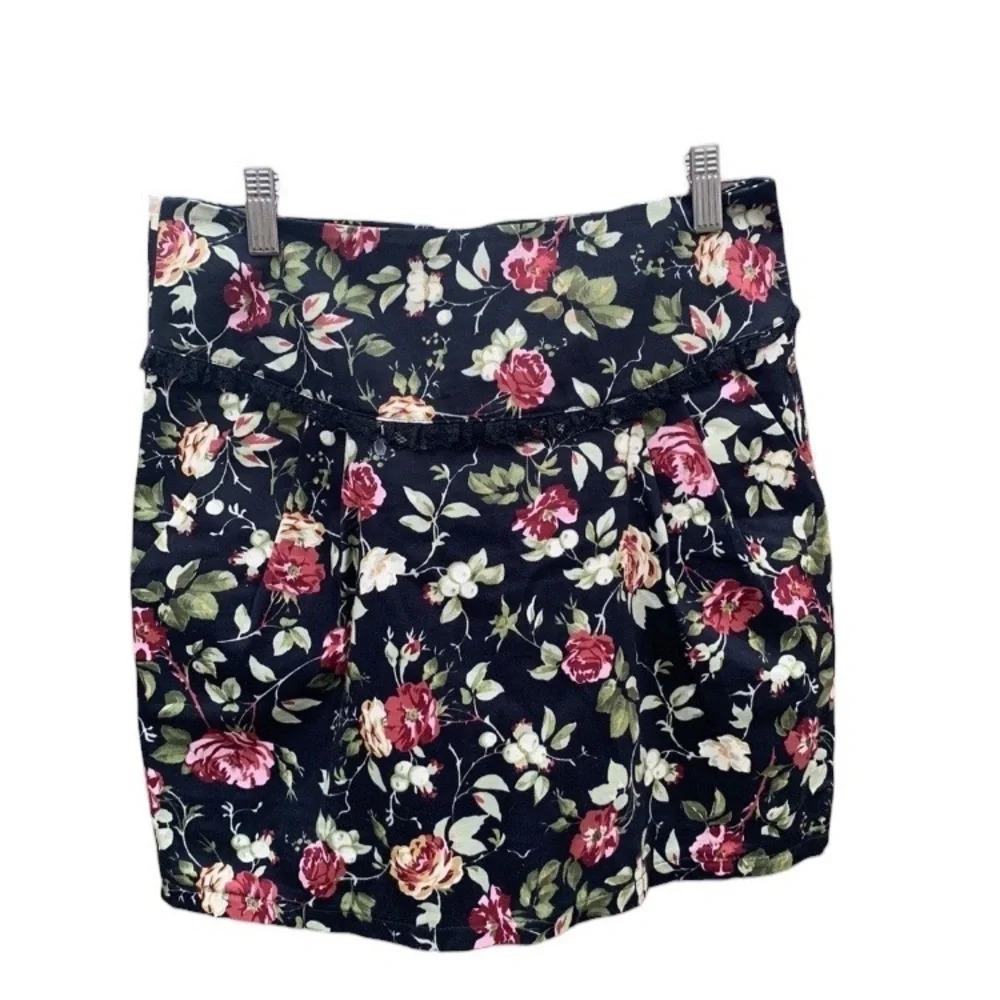 Melocoton size small floral skirt